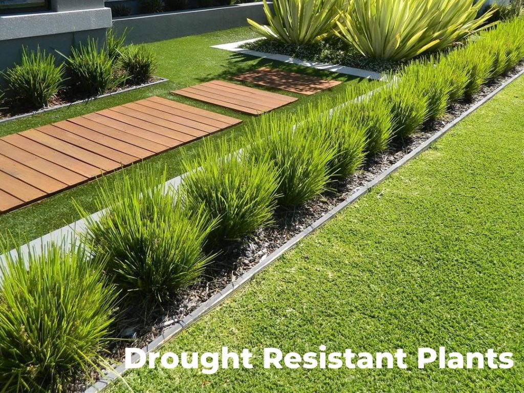 Making use or drought resistant plants